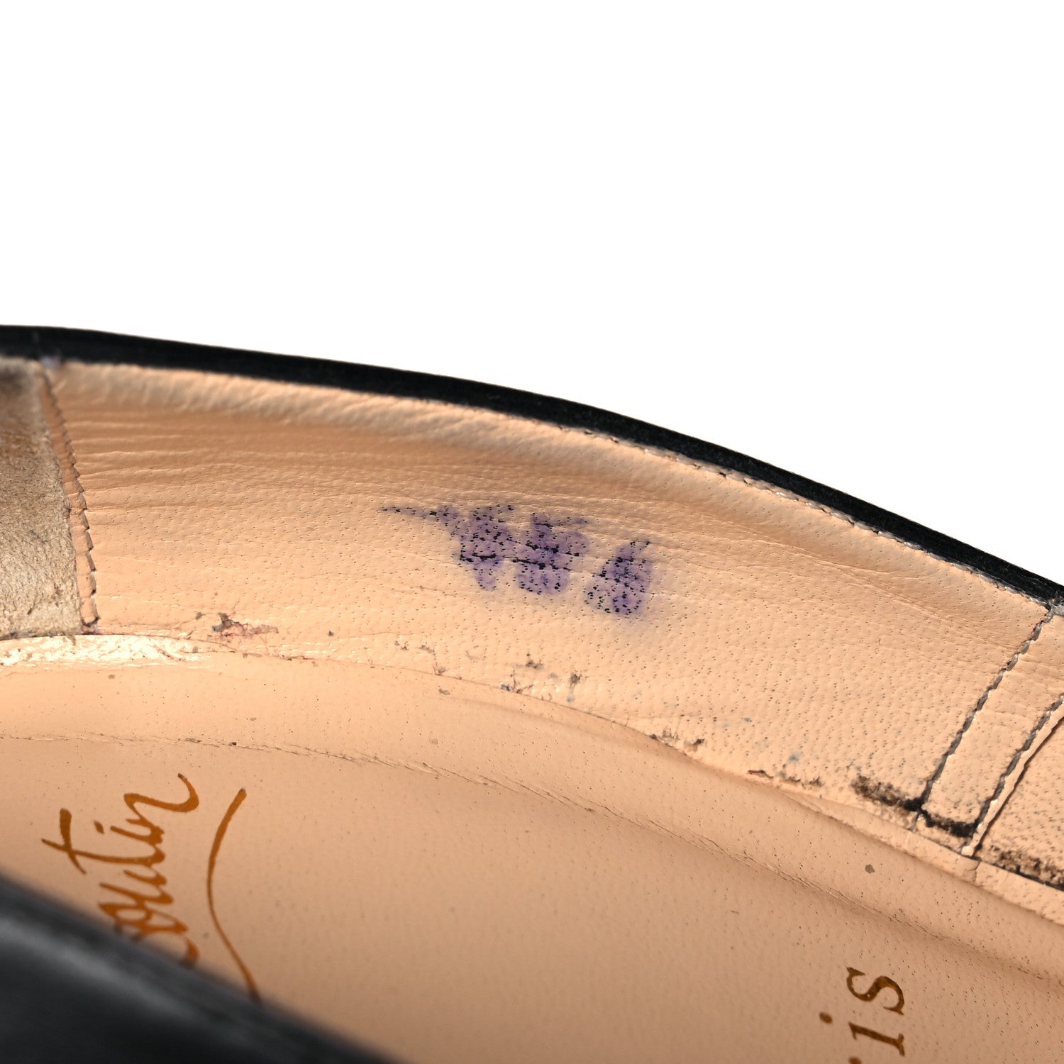 Christian Louboutin Kid Daffodile 160 Pumps 40.5 Black 8 of 12