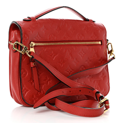 Louis Vuitton Empreinte Pochette Metis Cherry Berry 3 of 10