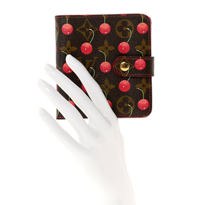 Louis Vuitton Monogram Cerises Compact Zippe Wallet 2 of 7