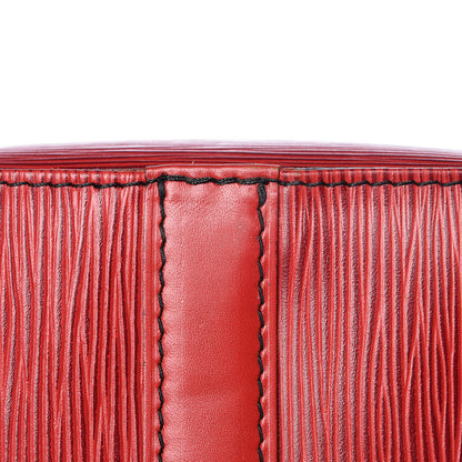 Louis Vuitton Epi Keepall 45 Castillan Red 17 of 19