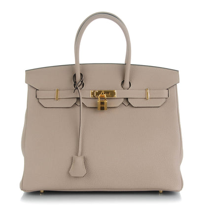 Hermes Togo Birkin 35 Gris Tourterelle 1 of 25
