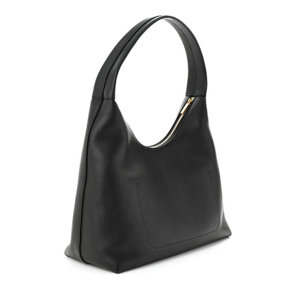 Mansur Gavriel Calfskin Candy Hobo Black 3 of 9