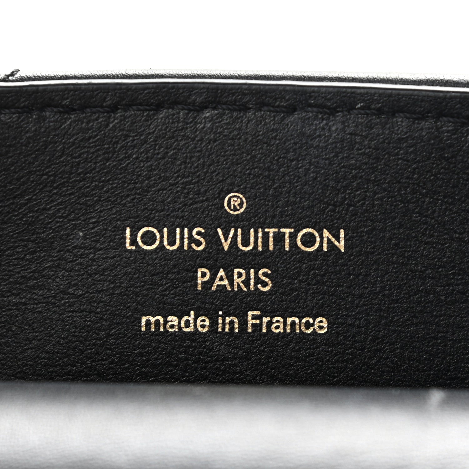 Louis Vuitton Calfskin New Wave Chain Tote Black 6 of 11