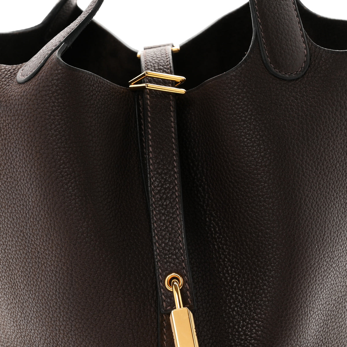 Hermes Taurillon Clemence Picotin Lock 18 PM Ebene 8 of 10