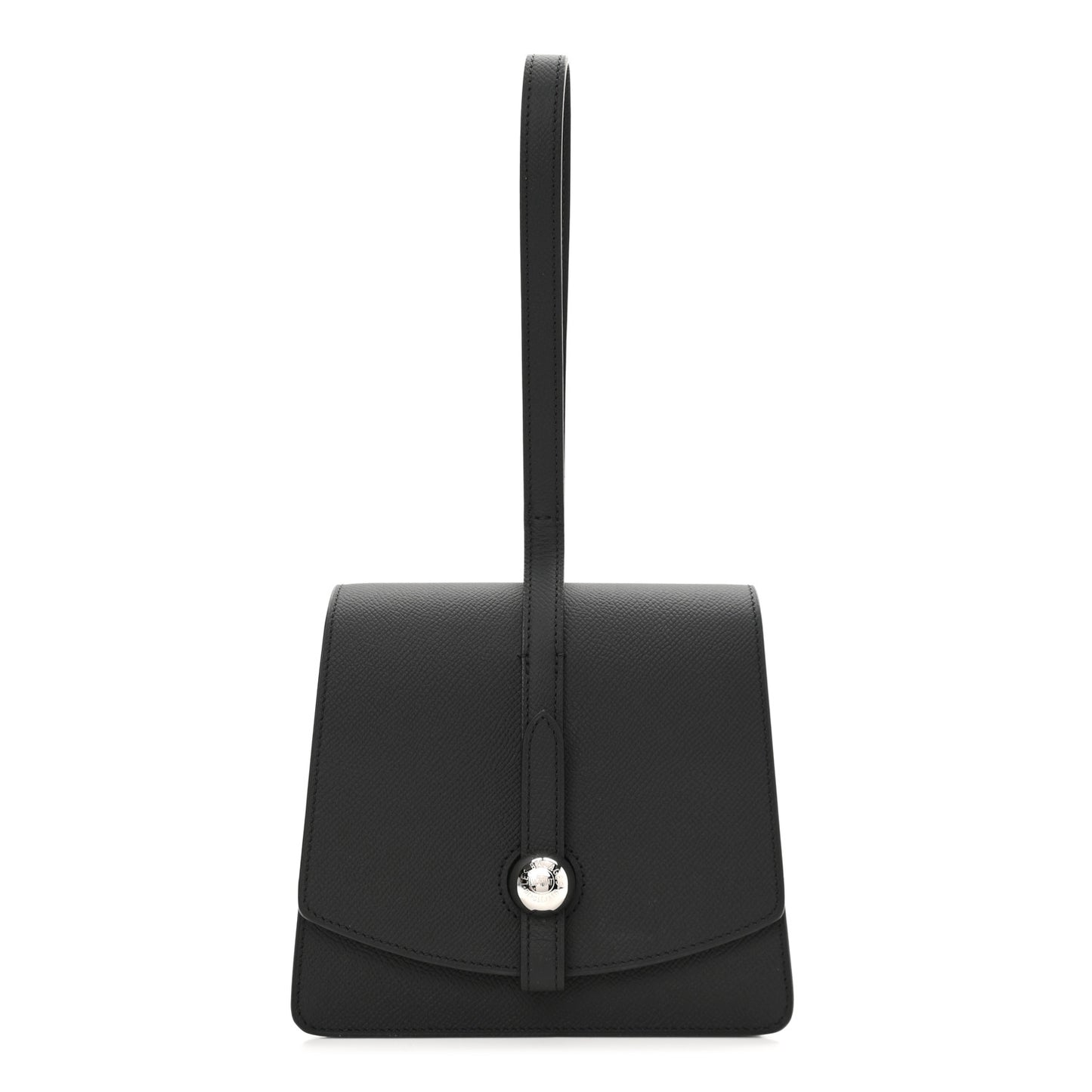 Carat Calfskin Madeleine Clutch Black