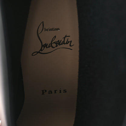 Christian Louboutin Recycled PVC Calfskin Loubirain 70 Boots 37 Black 8 of 8