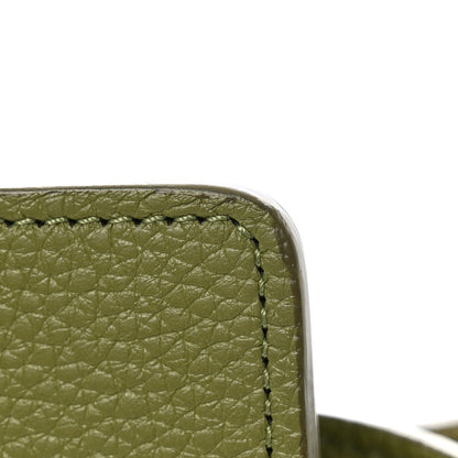 Celine Drummed Calfskin Micro Luggage Light Khaki 15 of 15