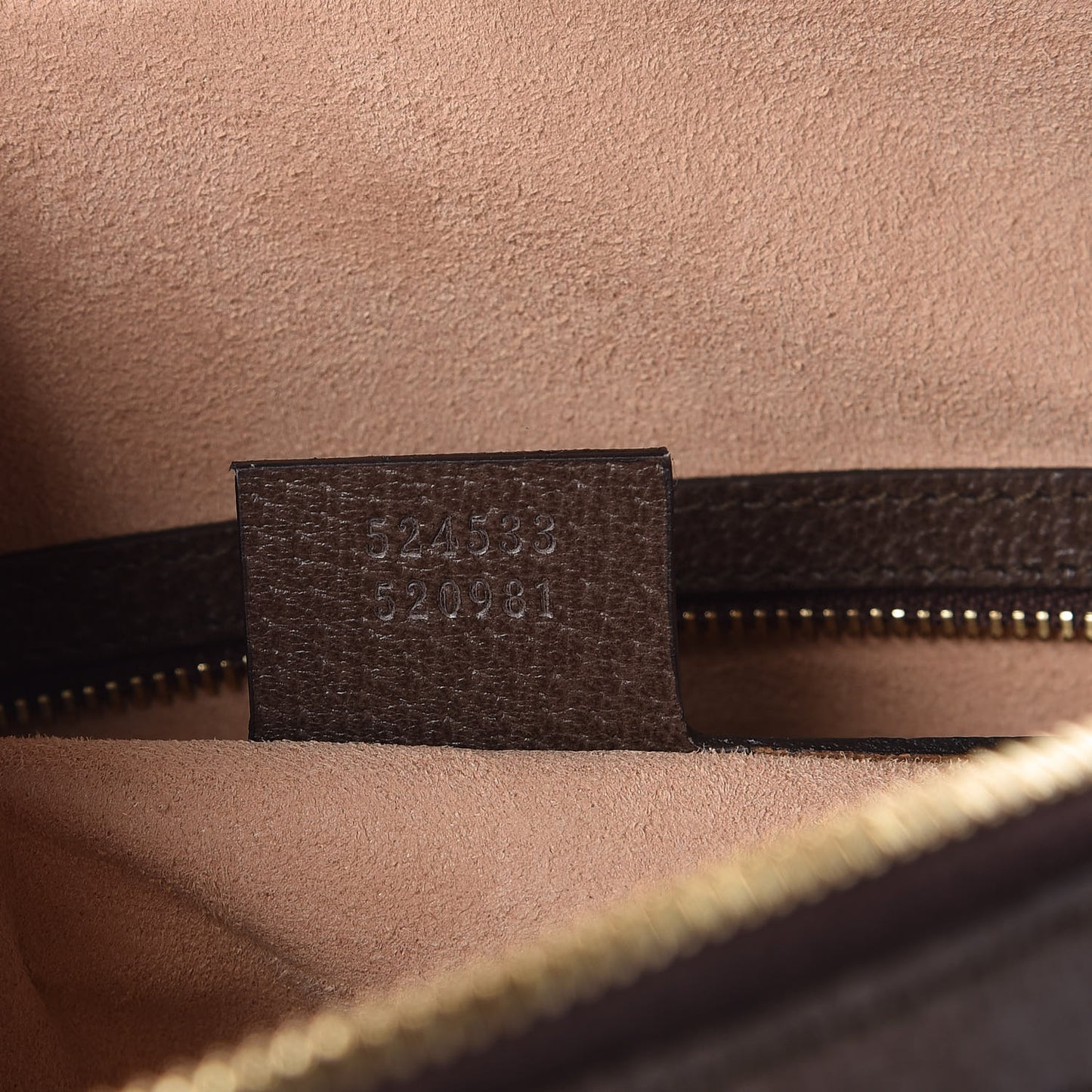 GG Supreme Monogram Web Medium Ophidia Top Handle Dome Bag Brown