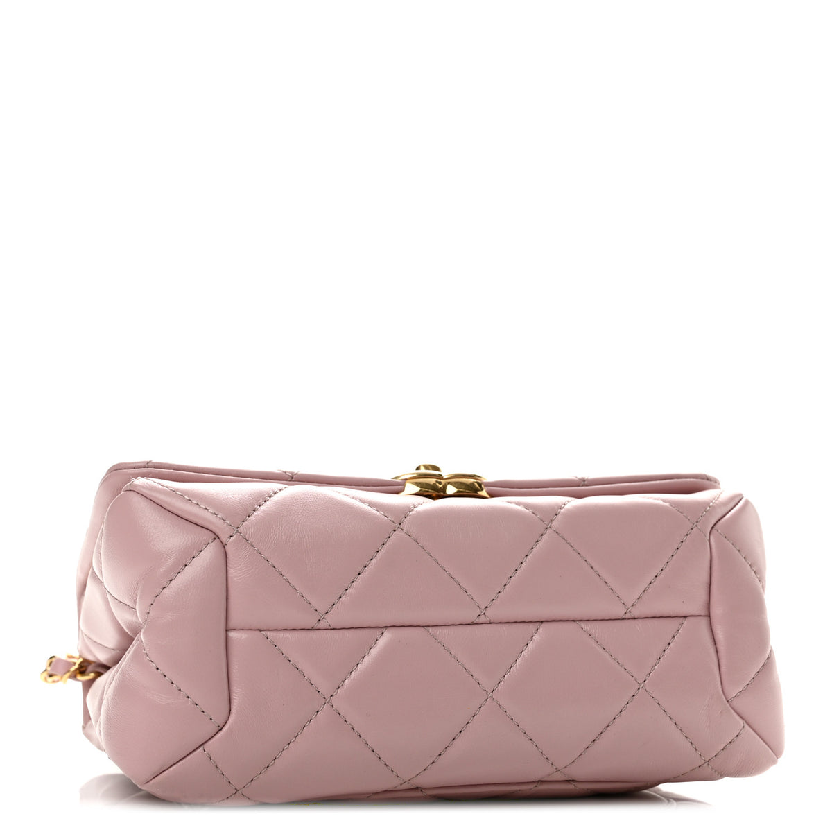 Chanel Lambskin Quilted Color Match Small Flap Light Pink 4 of 12