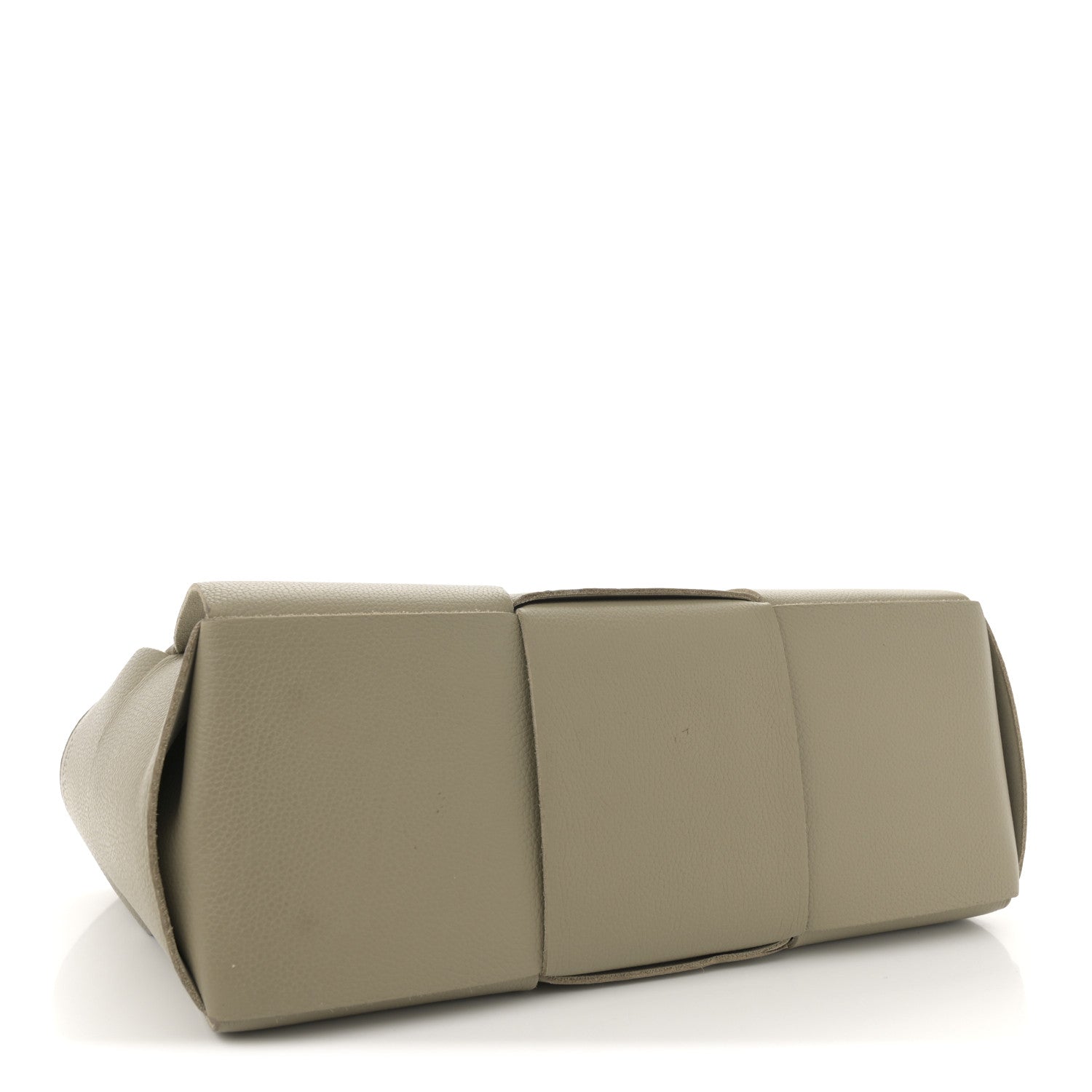 Bottega Veneta Grained Calfskin Intrecciato Small Arco Tote Taupe 5 of 11