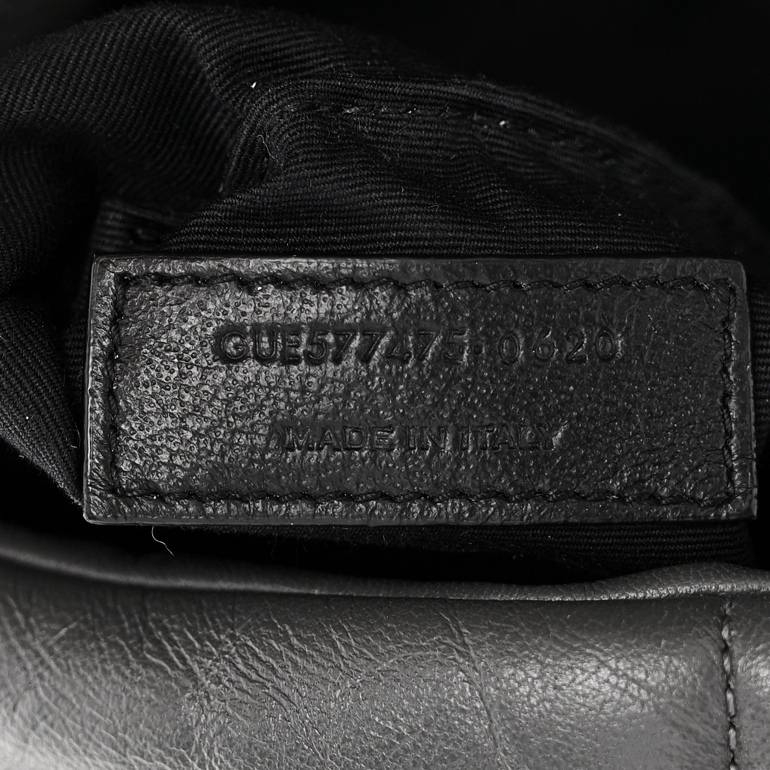 Saint Laurent Calfskin Quilted Medium Loulou Puffer Monogram Chain Satchel Storm 7 of 10
