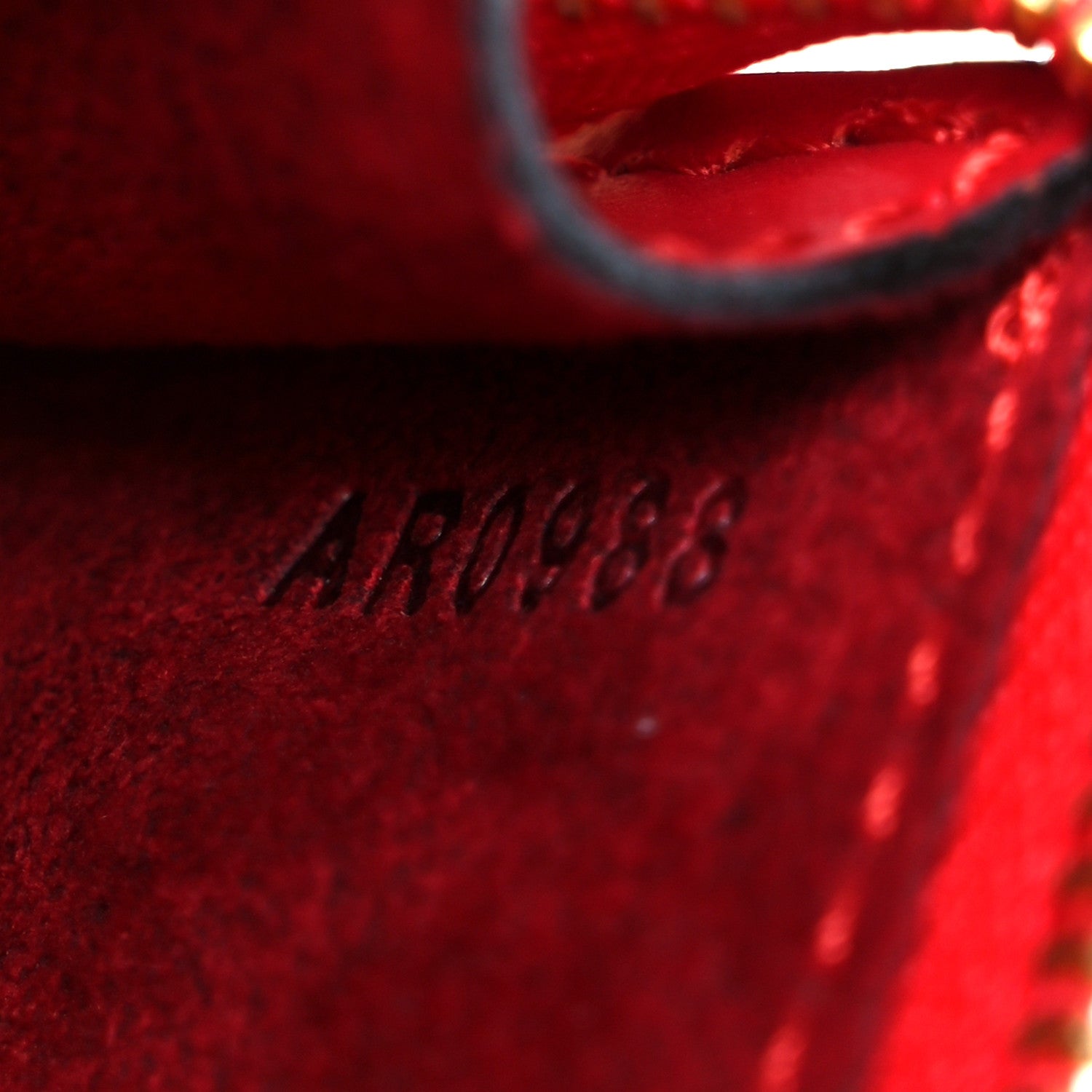 Louis Vuitton Epi Pochette Accessories 21 Castillan Red 11 of 19