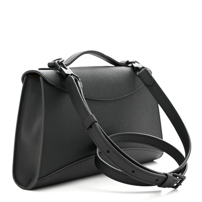 Moynat Carat Calfskin Gabrielle Clutch Ultra Black 3 of 9