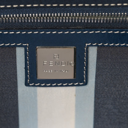 Fendi Denim Baguette Blue 6 of 8