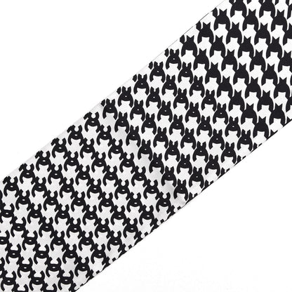 Chanel Silk CC Scarf Black 4 of 4