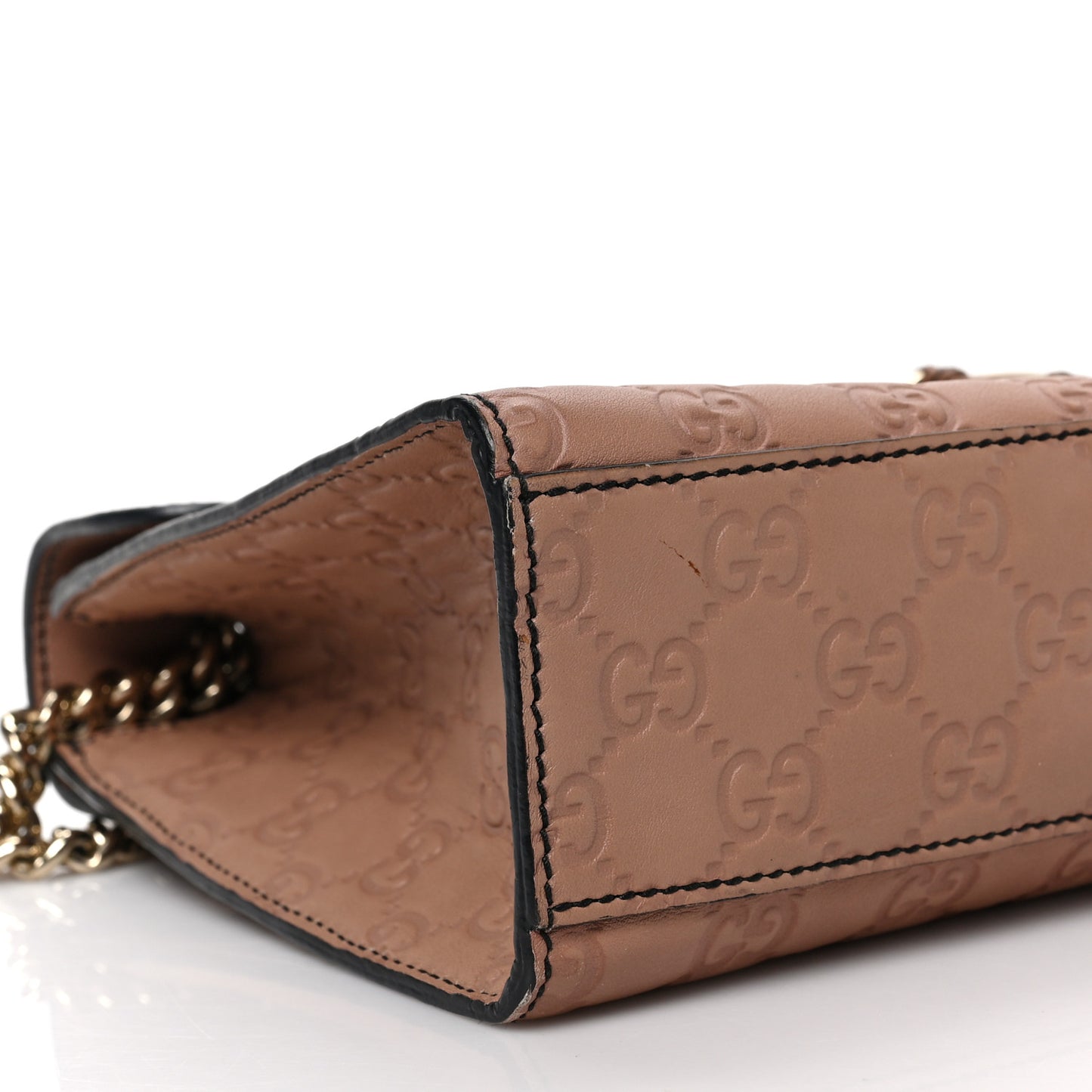 Guccissima Medium Emily Chain Shoulder Bag Camelia