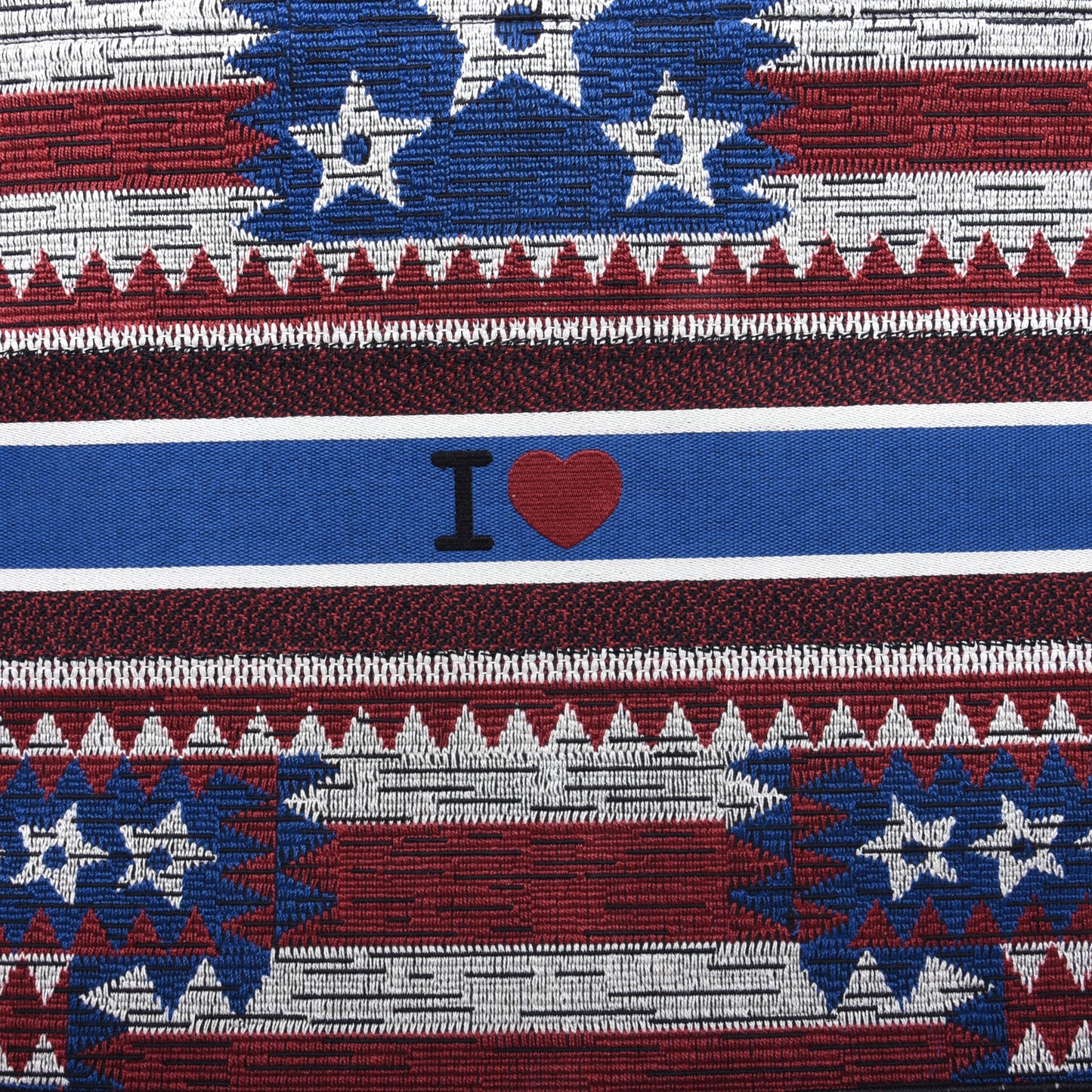 Canvas Embroidered Exclusive US Book Tote Multicolor