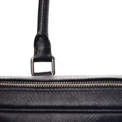 Prada Saffiano Travel Briefcase Baltico 9 of 12