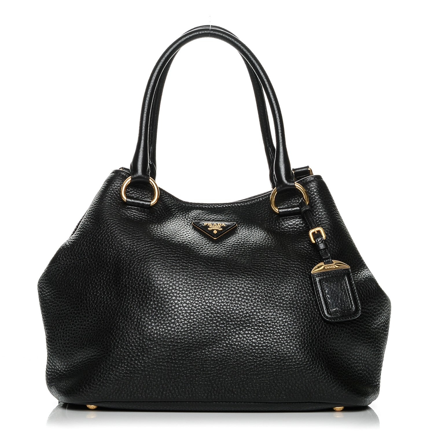 Prada Vitello Daino Tote Nero Black 1 of 6