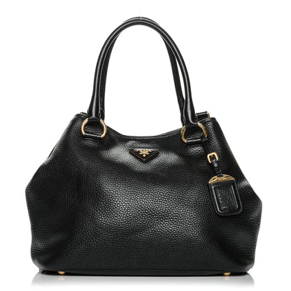 Prada Vitello Daino Tote Nero Black 1 of 6