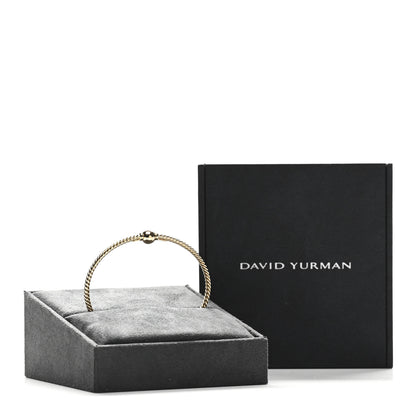 David Yurman 18K Yellow Gold 7mm Solari Station Bracelet 5 of 5