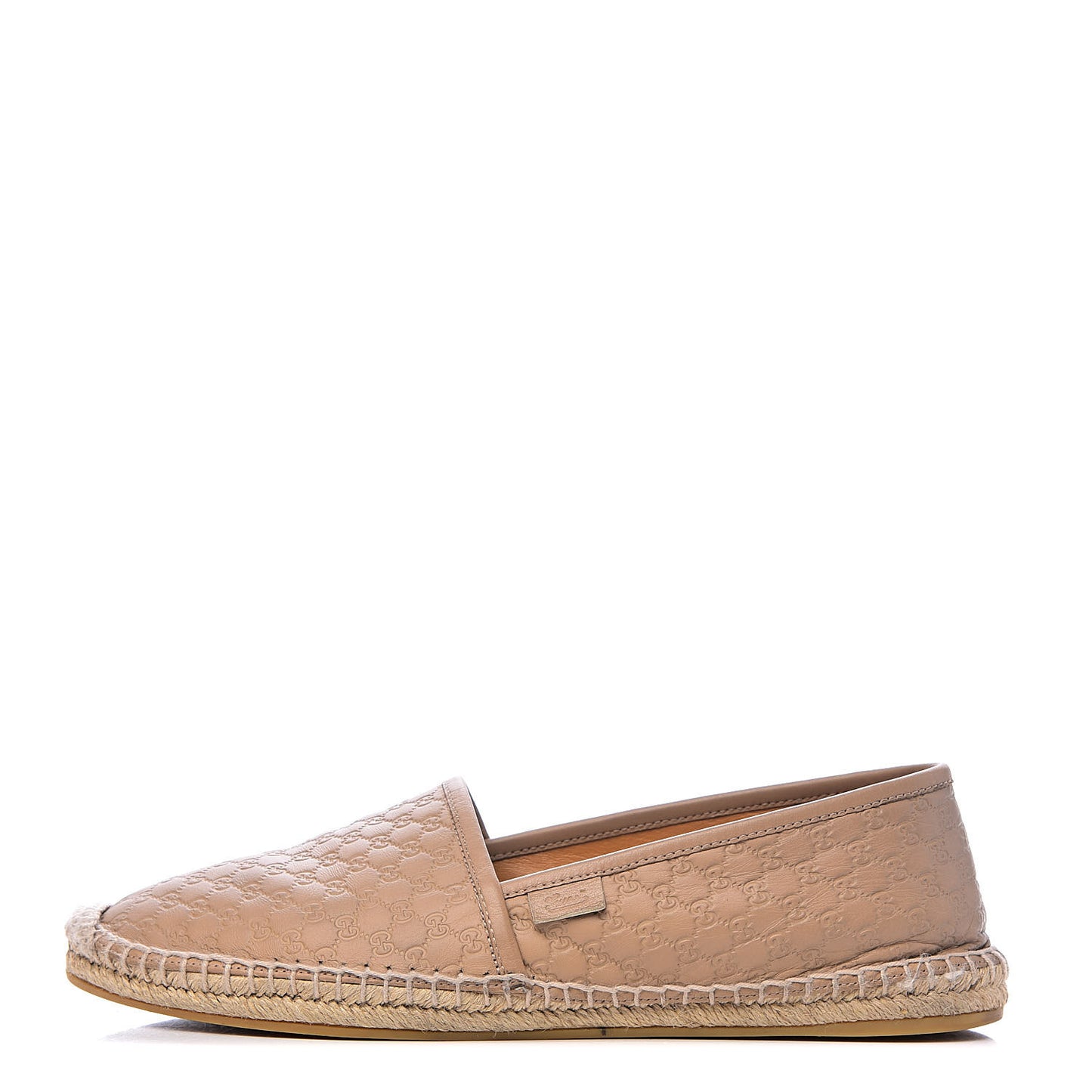 Guccissima Signature Espadrilles 40.5 Beige