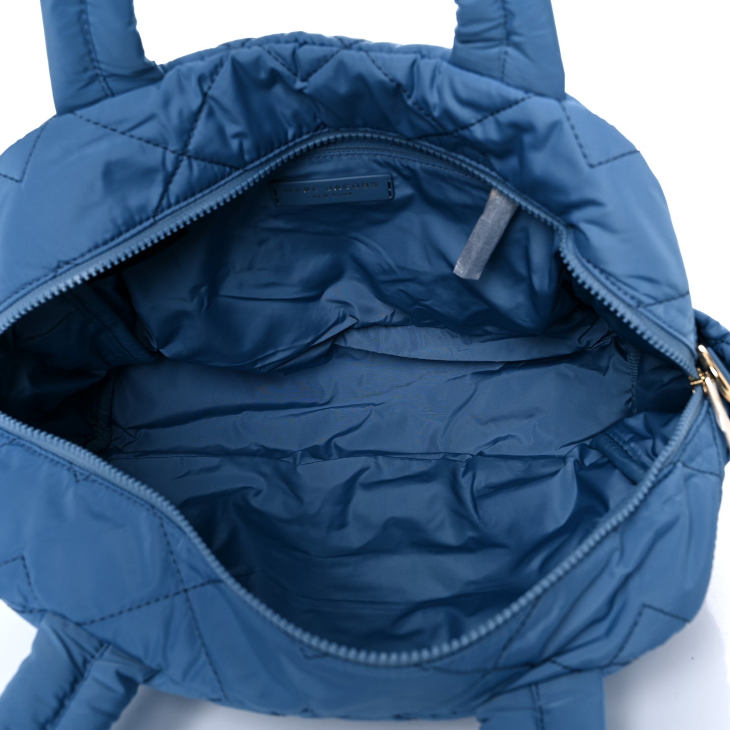 Nylon Quilted Small Weekender Bag Blue Heaven
