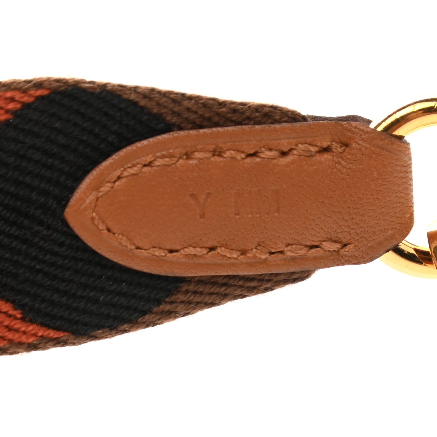 Toile Swift 25mm Sangle Flipperball Shoulder Strap Noisette Cuivre Gold
