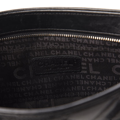 Chanel Lambskin Quilted CC Tassel Shoulder Bag Black 8 of 10