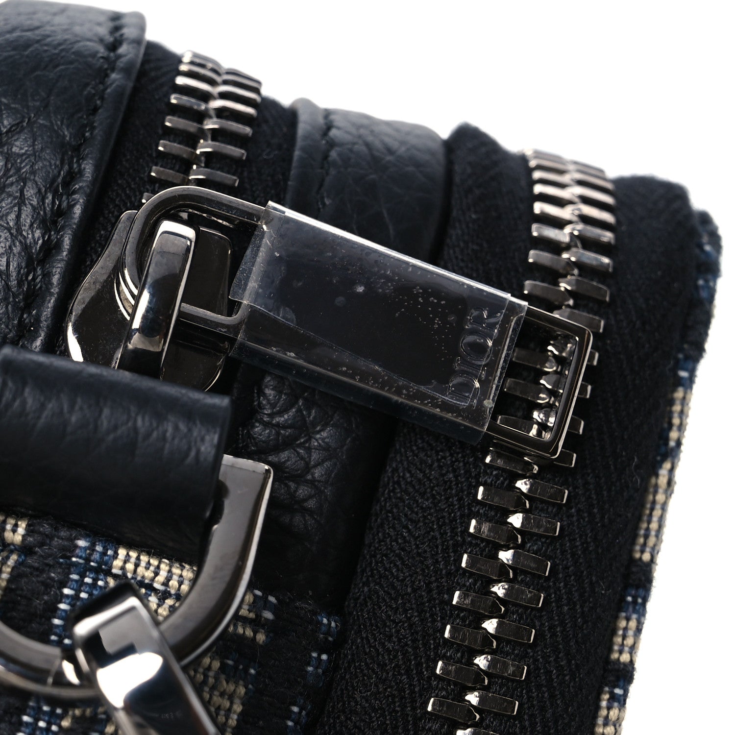 Christian Dior Oblique Pouch Navy Blue 14 of 14