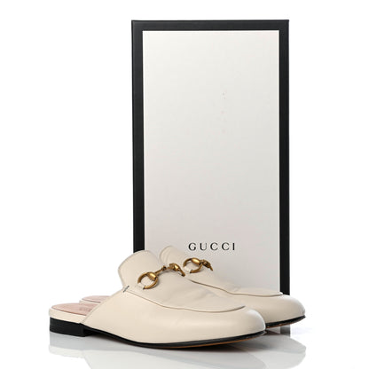 Gucci Malaga Kid Womens Princetown Slippers 36.5 Mystic White 10 of 10