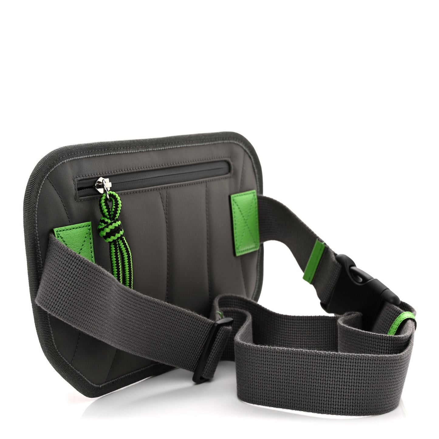 Jersey GG Monogram All Over Sporty Belt Bag Green Grey Multicolor