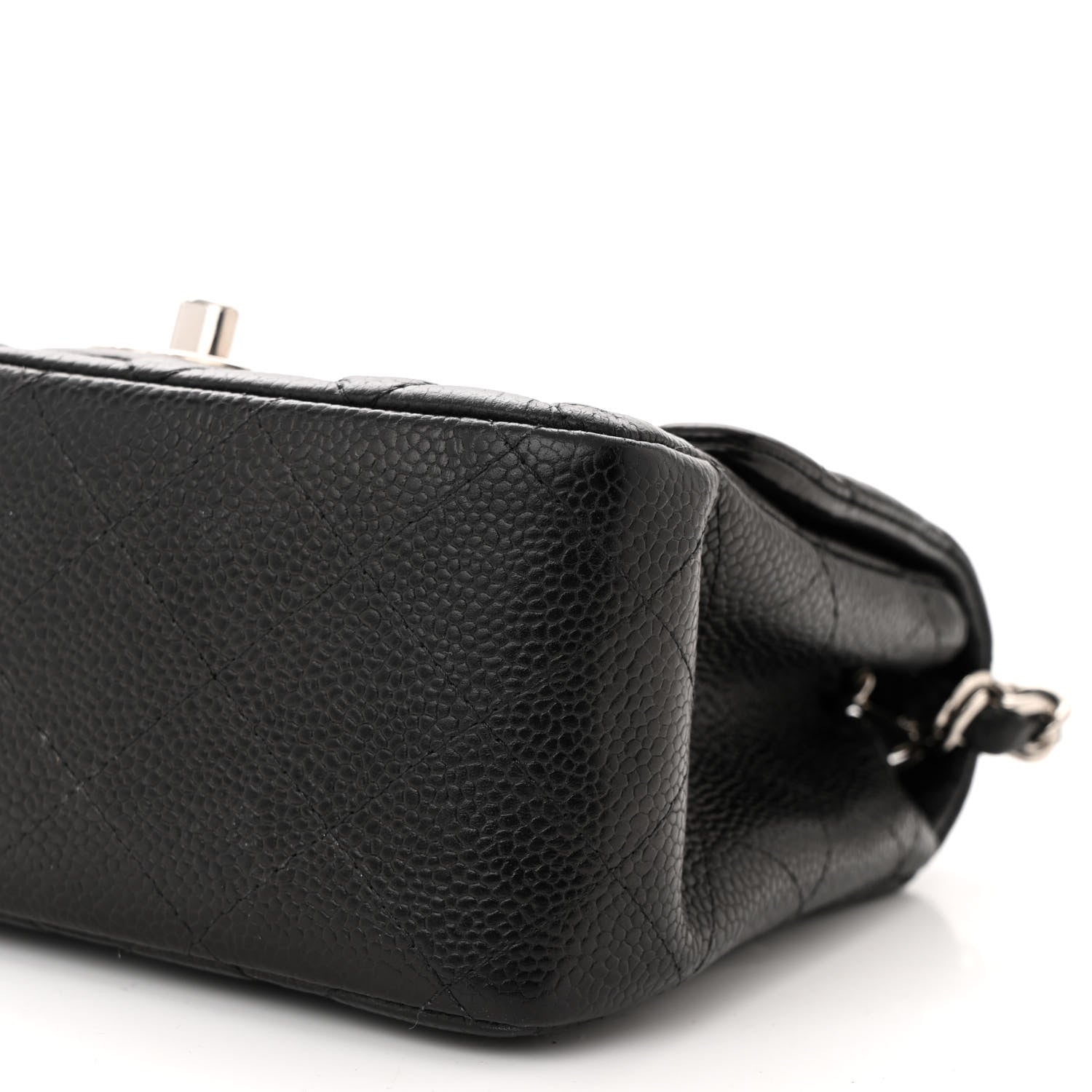 Chanel Caviar Quilted Mini Square Flap Black 10 of 10