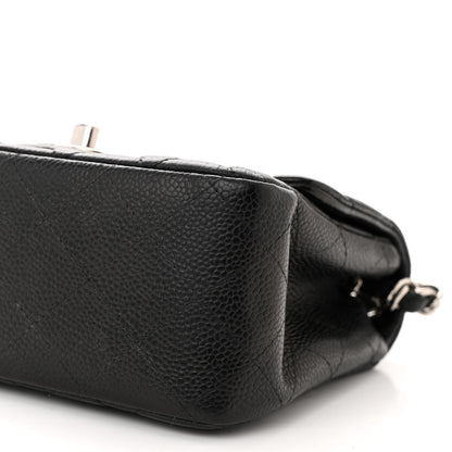 Chanel Caviar Quilted Mini Square Flap Black 10 of 10