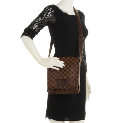 Louis Vuitton Damier Ebene Brooklyn PM 2 of 9