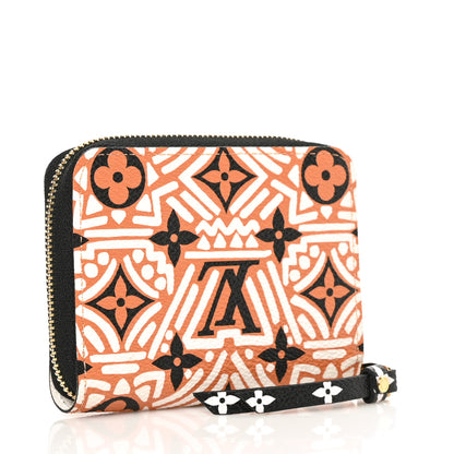 Louis Vuitton Monogram Giant Crafty Zippy Coin Purse Creme Caramel 2 of 5