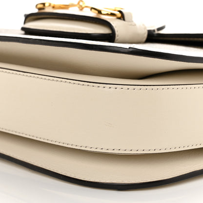 Gucci GG Supreme Monogram Horsebit 1955 Shoulder Bag Beige Mystic White 11 of 11