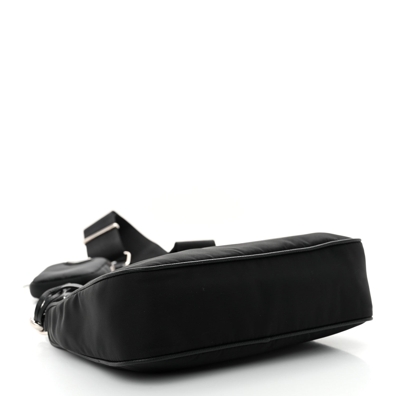 Prada Nylon Re-Edition 2005 Shoulder Bag Black 4 of 10