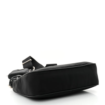 Prada Nylon Re-Edition 2005 Shoulder Bag Black 4 of 10