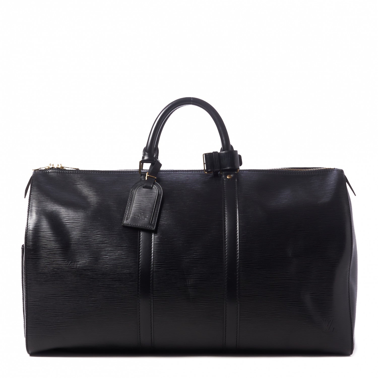 Louis Vuitton Epi Keepall 50 Black 1 of 9