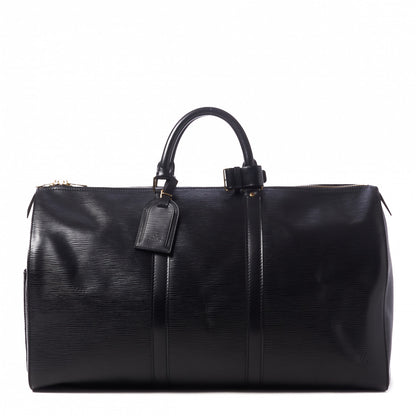 Louis Vuitton Epi Keepall 50 Black 1 of 9
