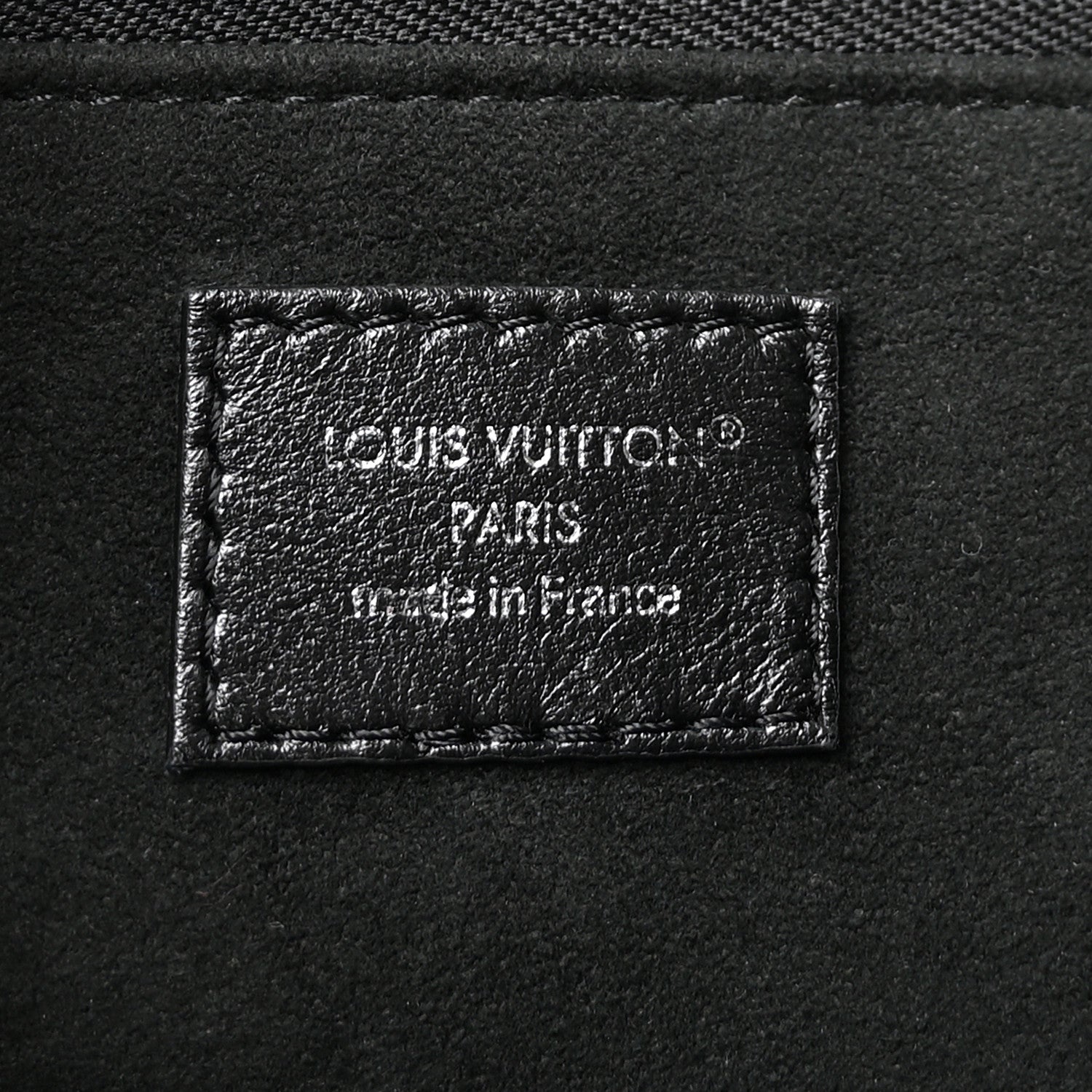 Louis Vuitton Lambskin CarryAll Cargo Vibe PM Black 6 of 10