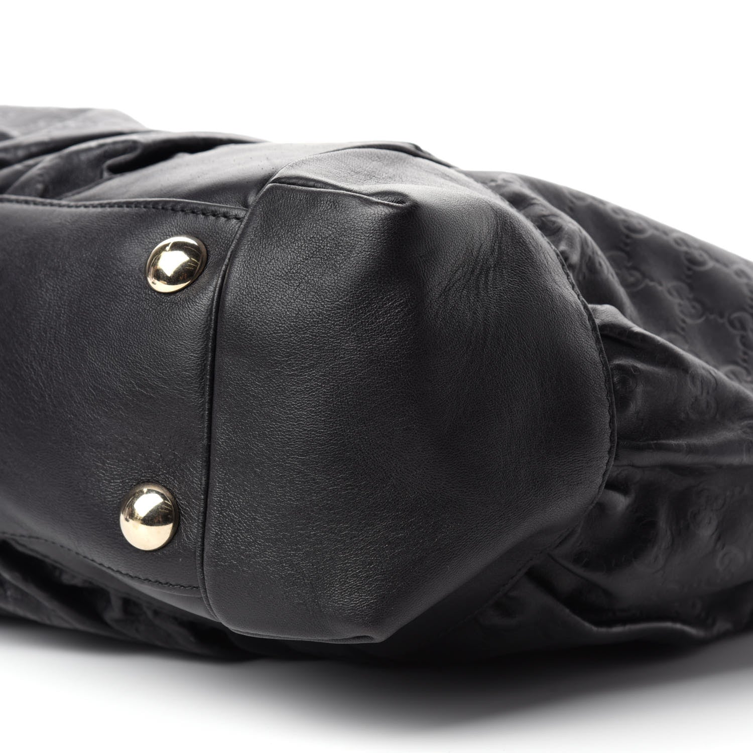 Gucci Guccissima Full Moon Tote Black 7 of 10