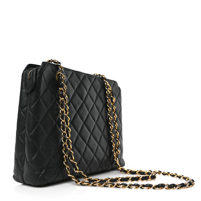 Chanel Caviar Quilted Flap Shoulder Bag Black 3 of 8