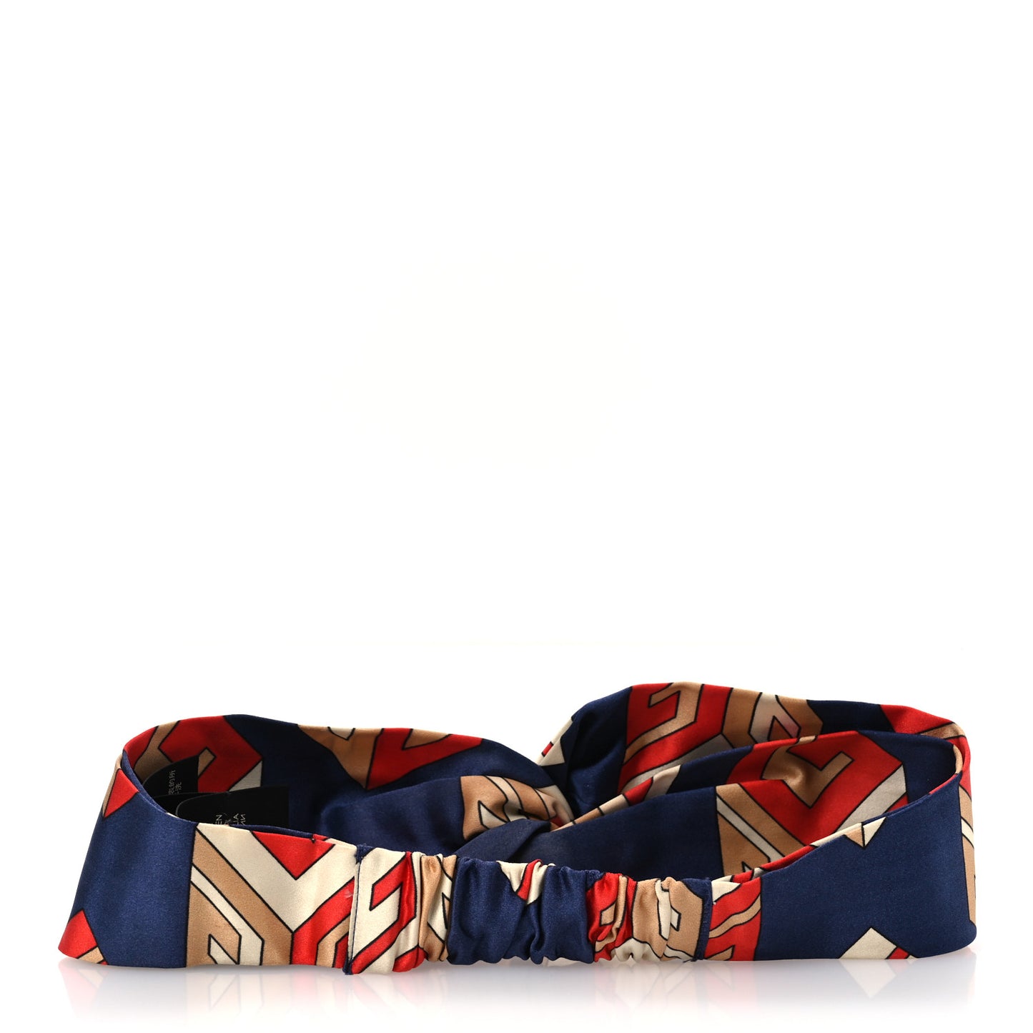 Silk GG Wallpaper Duchess Headband Royal Blue Red