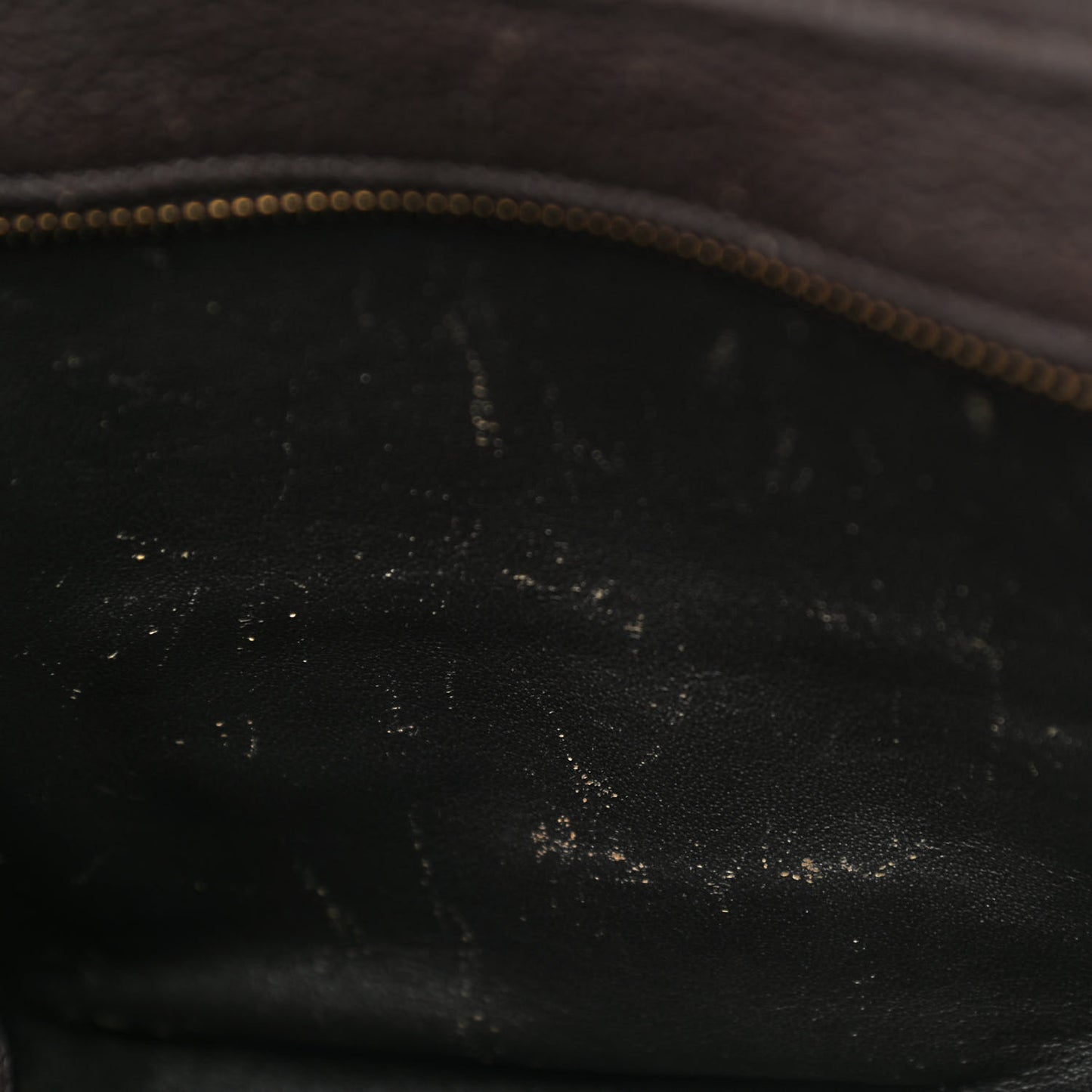 Goatskin Nano Luggage Dark Taupe