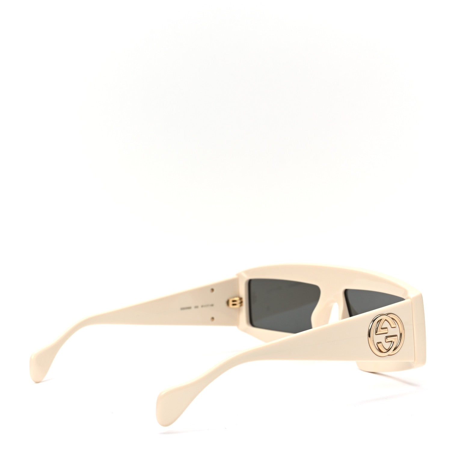 Gucci Acetate Shield Sunglasses GG0358S White 4 of 6