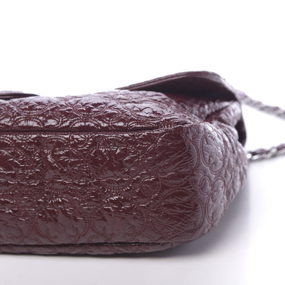 Chanel Vinyl Rock In Moscow Single Flap Dark Red 10 of 10