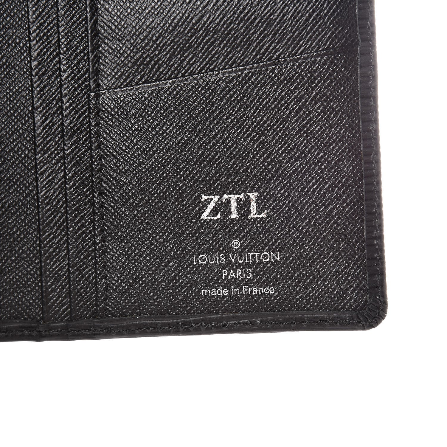 Louis Vuitton Epi Brazza Wallet Black 6 of 6