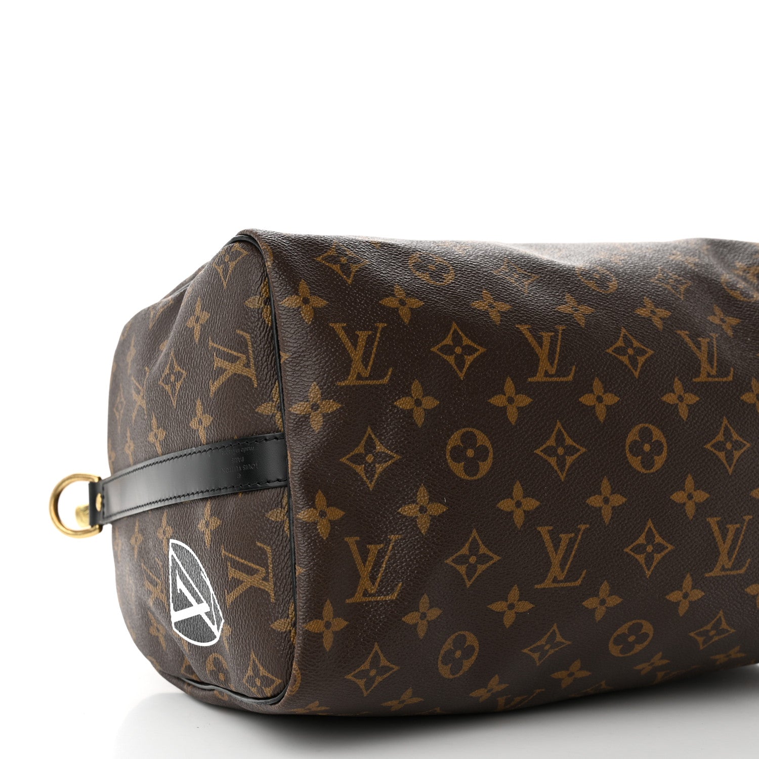 Louis Vuitton Monogram My World Tour Speedy Bandouliere 30 Black 8 of 13